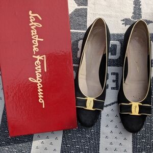 Vintage leather Salvatore Ferragamo's Flats